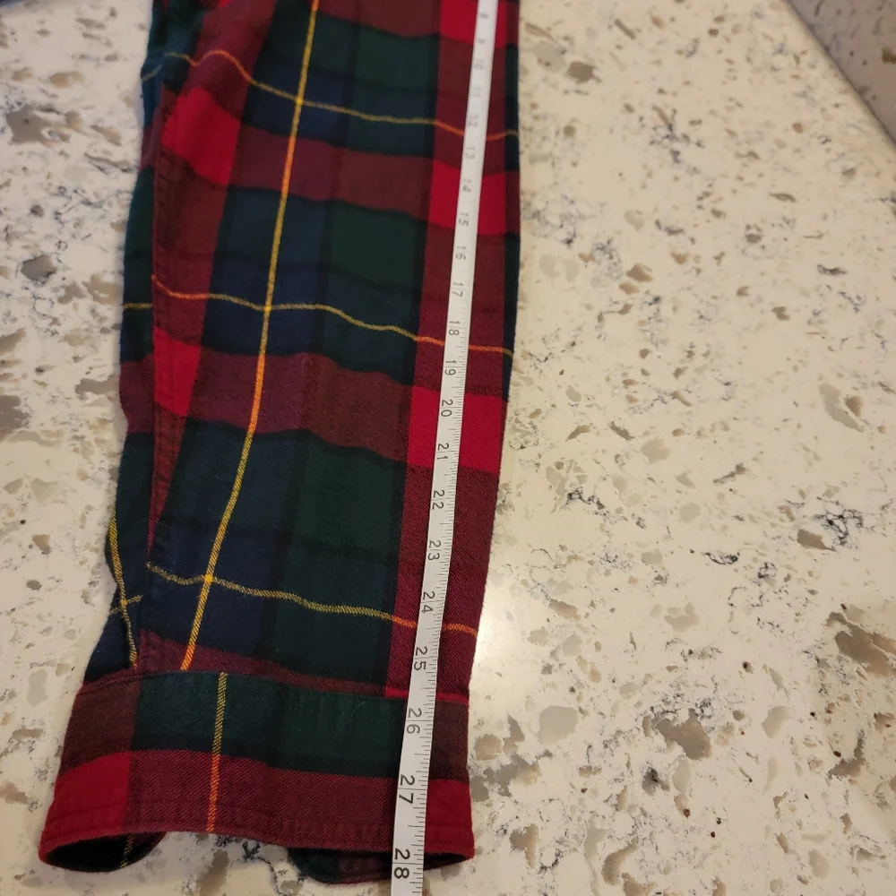 LL Bean Men’s‎ Plaid Flannel Shirt Button Down Traditional Fit XXLT